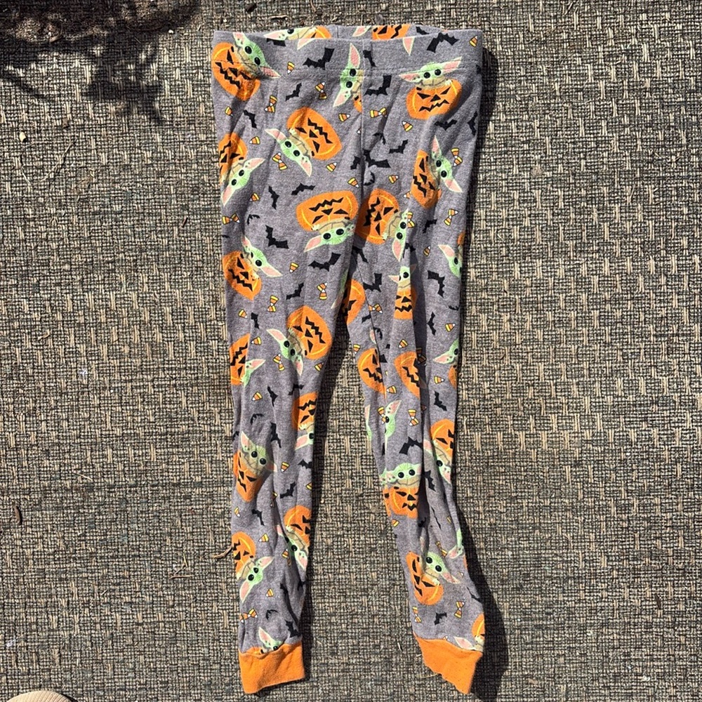 Kids yoda pajama pants